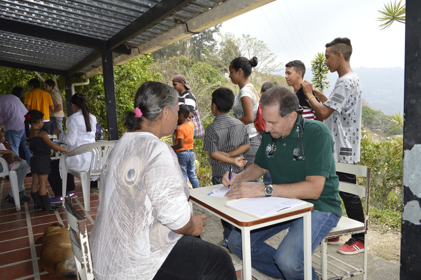 Jornada de atención médica en zona rural del municipio El Hatillo, sector La Mata